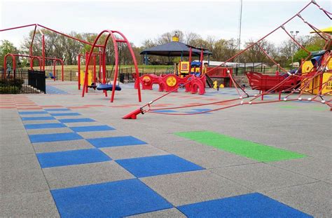 Playsafe Interlocking Playground Tiles Durable Safety Flooring