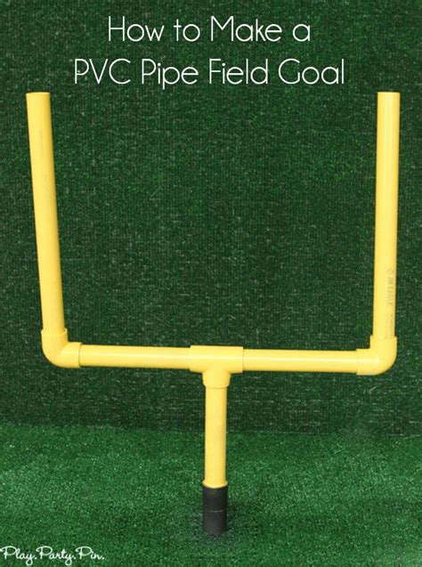 How To Make A Football Goal Out Of Pvc Pipe Playfuns