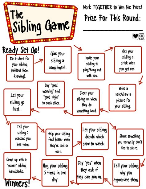 How To Increase Sibling Kindness With One Simple Game Kind Kids