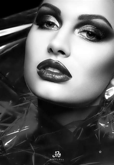 Dark Makeup Bold Makeup Glamorous Makeup Dark Makeup Black And White