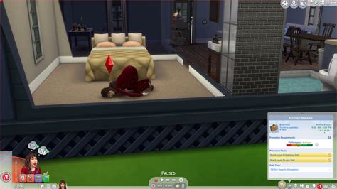 My Sim Got Abducted By Aliens And Bitten By A Vampire On The Same Night