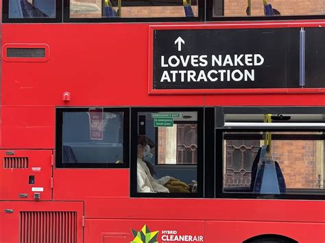 Naked Attraction Bus Advert BusAndTrainUser