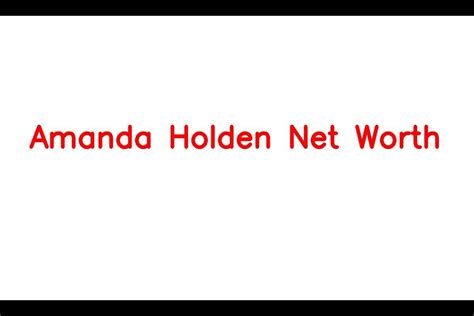 Amanda Holden Net Worth Details About Movies House Income Age