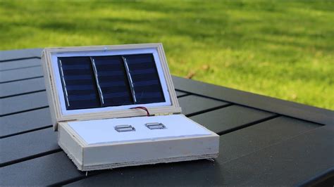 How To Make A 7 Solar Phone Charging Station This Is An Awesome