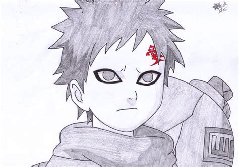 Little Gaara Dibujos Naruto Dibujos Naruto