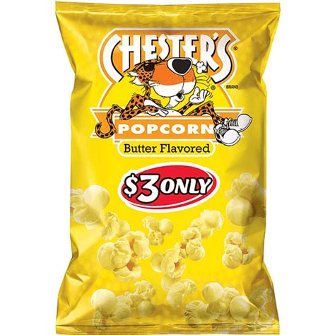 Chesters Butter Popcorn 675 Ounce Plastic Bag Shop Fairplay Foods