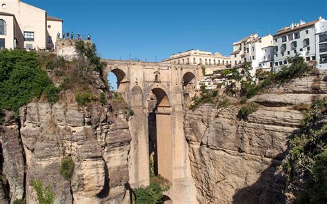 Costa Del Sol Art Spanish Whitewashed Villages Bridge At Ronda