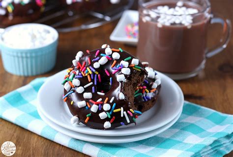 Hot Chocolate Donuts A Kitchen Addiction