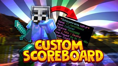 How To Display Your Own Custom Statsscoreboard On Minecraft Bedrock