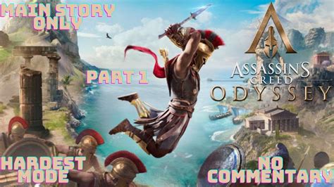 Assassin S Creed Odyssey Nightmare Mode Full Game Gameplay Walkthrough