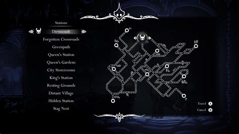Hollow Knight Maps Of Hallownest Hollow Knight Knight