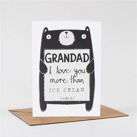 Grandad Birthday Card Personalised Grandad Birthday Card Etsy Uk