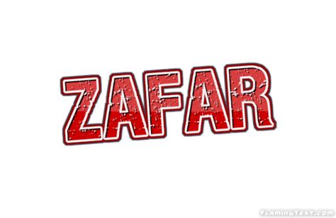 Zafar Name Logo