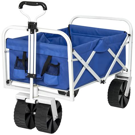 Best Choice Products Folding Collapsible Utility Wagon Cart W All