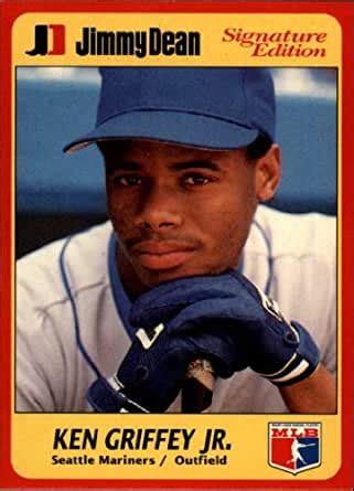 Baseball cards > players > ken griffey jr. Amazon.com: 1991 Jimmy Dean Baseball Card #2 Ken Griffey ...