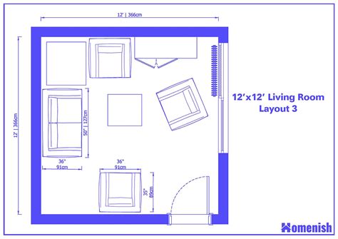 Great X Living Room Layouts And Floor Plans Homenish