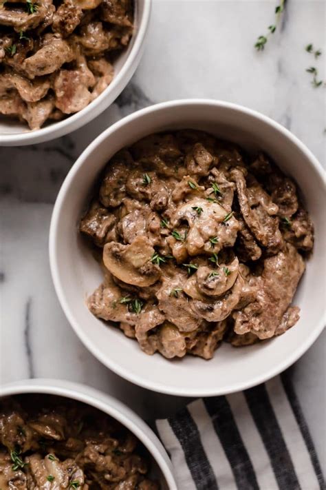 Whether you're sticking to a diet or you're just looking for a little reset, these meals will give you options. Keto Beef Stroganoff