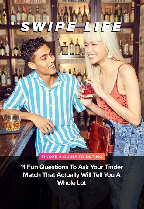 Numerous studies have shown women are naturally attracted to funny men. 11 Fun Questions To Ask Your Tinder Match That Actually ...