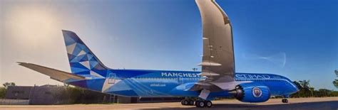 Travel Bulletin Etihad Airways Unveils Manchester City Fc Livery On