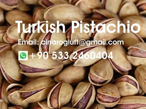 Turkish Antep Pistachios Wholesaler NUTS TRADE COMPANY