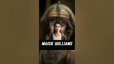 Maisie Williams As An Egyptian Goddess Ai Generated Youtube