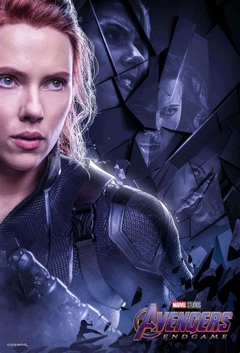 Scarlett Johansson As Black Widow In Avengers Endgame Black Widow