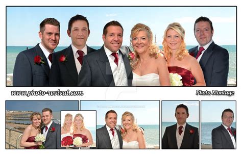 Wedding Photo Montage By Photorevival On Deviantart