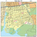 East Islip New York Street Map 3622315