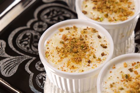 Middle Eastern Rice Pudding Riz Bi Haleeb Healthy Hearty Kitchen