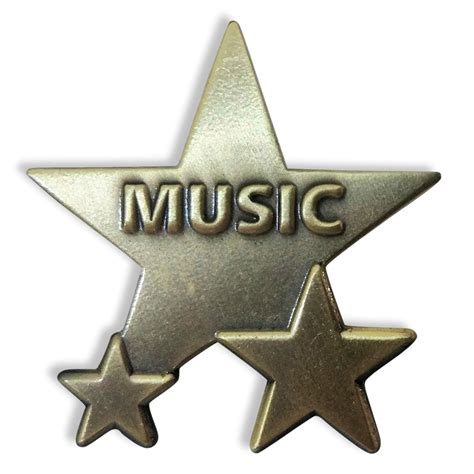 Music Star Badge Superstickers