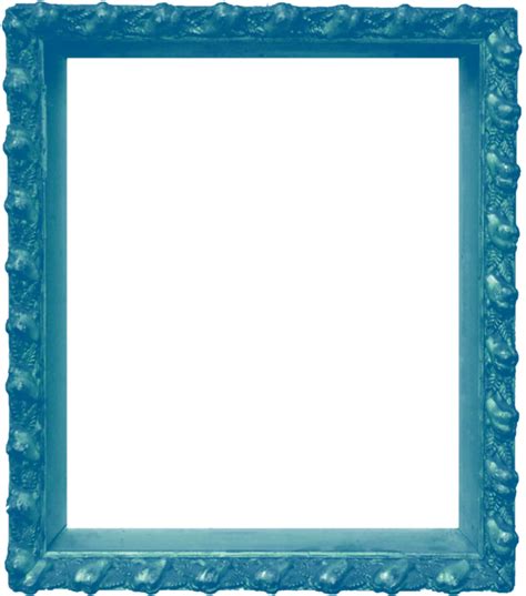 Rectangle Teal Frame Png Image Background Png Arts