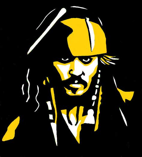 Captain Jack Sparrow Pumpkin Stencil By Leopardtoes On Deviantart