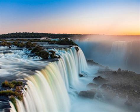 Les Plus Belles Cascades Du Monde Chutes Diguazú Brésil Argentine