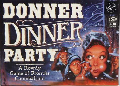 Each artist also has a unique habit, so pay careful attention to who is sitting next to whom! Donner Dinner Party is a rowdy game of frontier ...