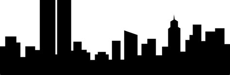 New York Skyline Silhouette Png Clipart Best