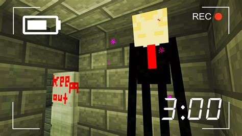 Slenderman Will Find You In Minecraft Pocket Edition Youtube