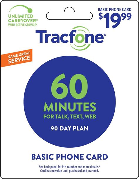 Tracfone and net10 are owned by the same company. Tracfone 60 Minute Card + 90 Days Of Service - Airtime Card Refill - PIN # Number (Tracfone USA ...