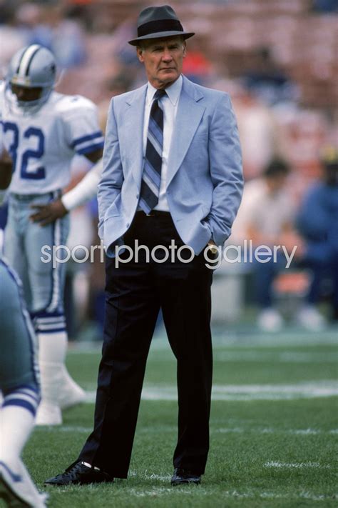 Tom Landry Dallas Cowboys Head Coach Photo American Football Posters