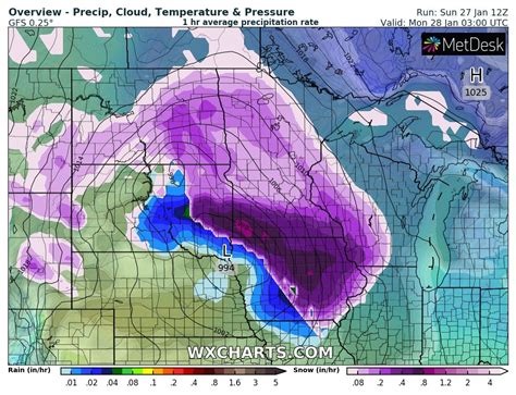 A Severe Snowstorm Will Hit Midwest Tonight And Great Lakes Region