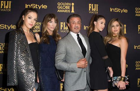 sylvester stallone s three daughters named miss golden globes 2017 entertainment emirates24 7