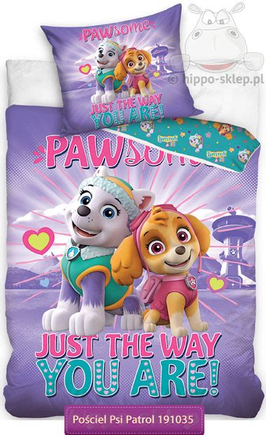 Pościel Psi Patrol Skye I Everest 140x200 Szczeniaki Paw Patrol