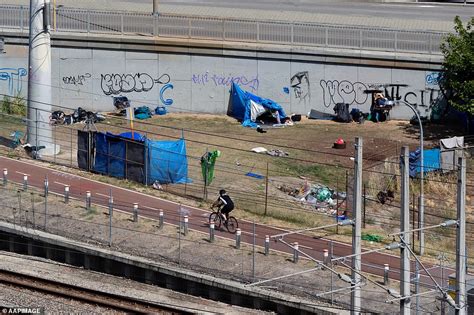 Perth Tent City Homeless Residents Live Rough As Mayor Basil Zempilas Want Homeless To Be