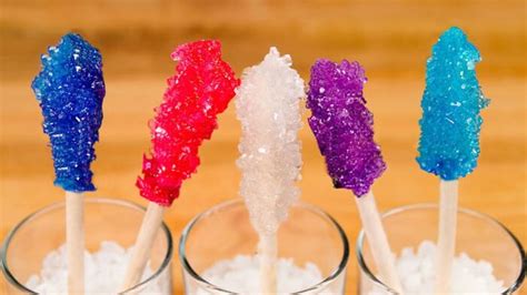 Science Project Make Your Own Sugar Crystals Science Fair Chemistry