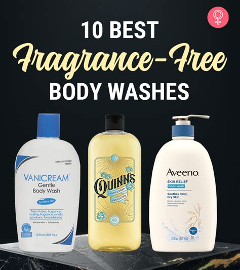 10 Best Fragrance Free Body Washes