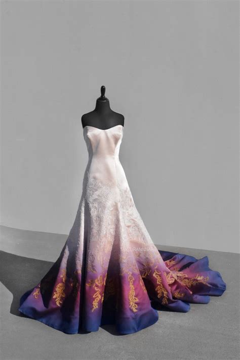 Gallery — Taylor Ann Art Ombre Wedding Dress Colored Wedding Dresses