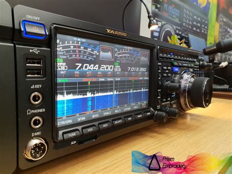 Yaesu Ftdx101d And Ftdx101mp Radio Dust Cover Prism Embroidery
