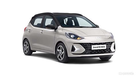 Hyundai Grand I10 Nios Polar White With Black Roof Colour Carwale