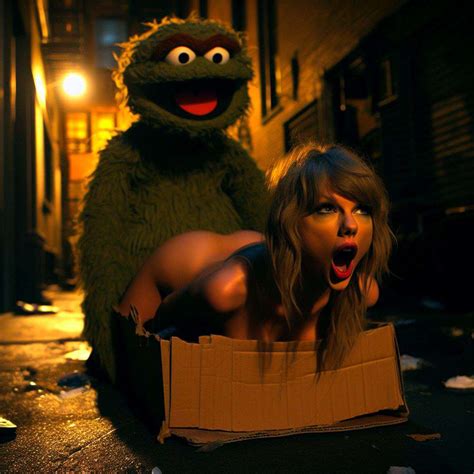 Post 6064579 Ai Generated Crossover Music Oscar The Grouch Sesame Street Taylor Swift
