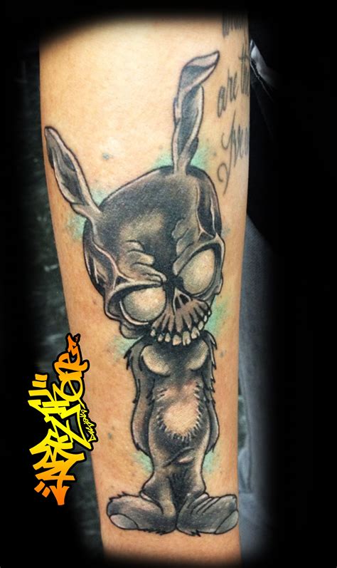 Some Donnie Darko Action Custom Tattoos By James Artiztik One Gottardi