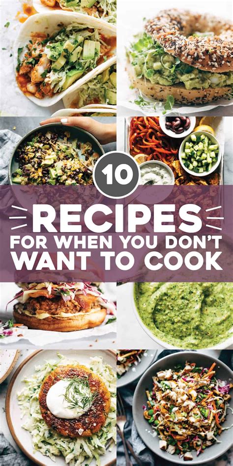 10 Recipes To Save You When You Just Don T Feel Like Cooking Pinch Of Yum